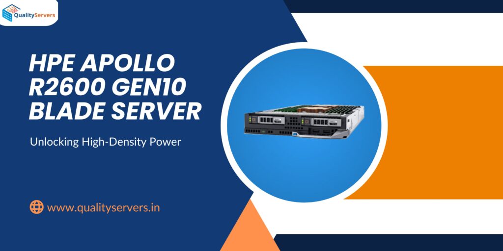 HPE Apollo R2600 Gen10 Blade Server