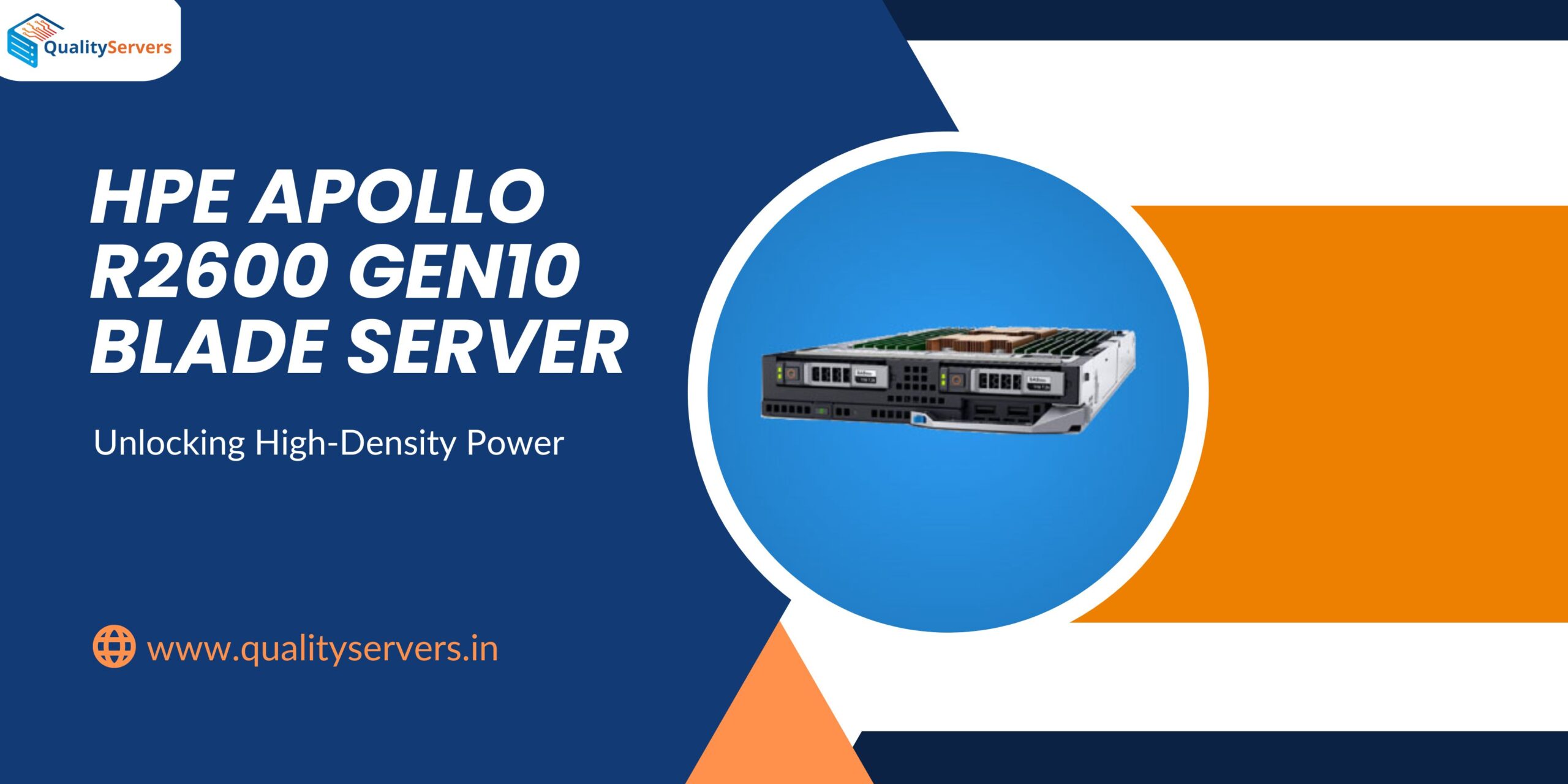 Unlocking High-Density Power: HPE Apollo R2600 Gen10 Blade Server